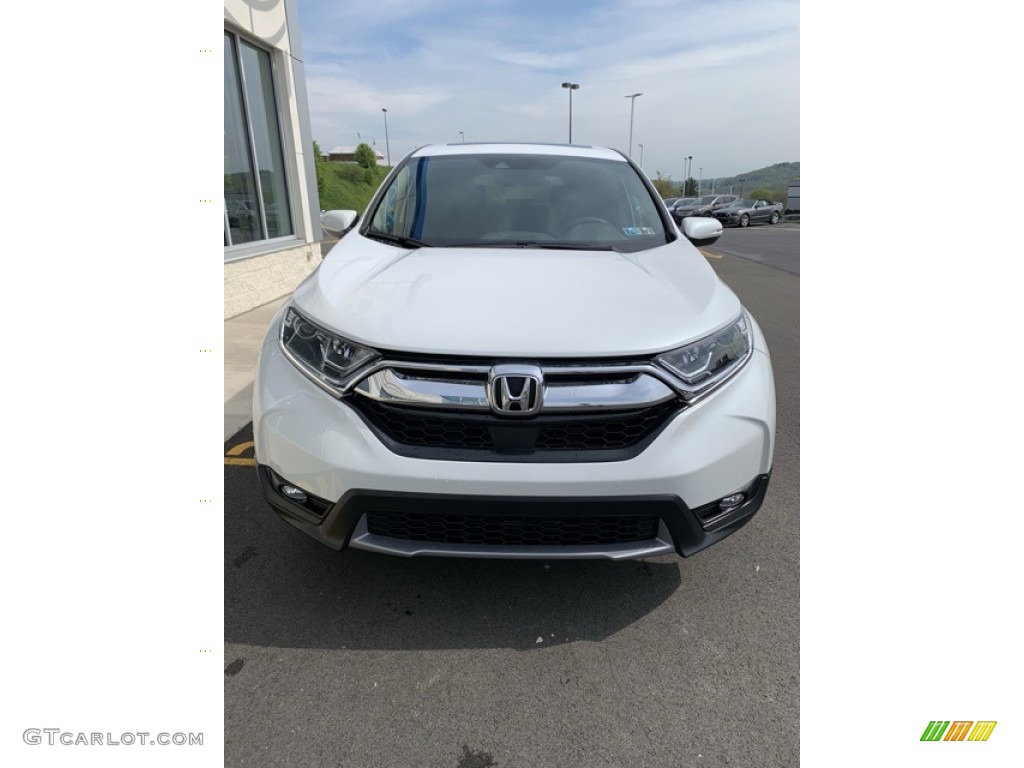 2019 CR-V EX AWD - Platinum White Pearl / Black photo #3