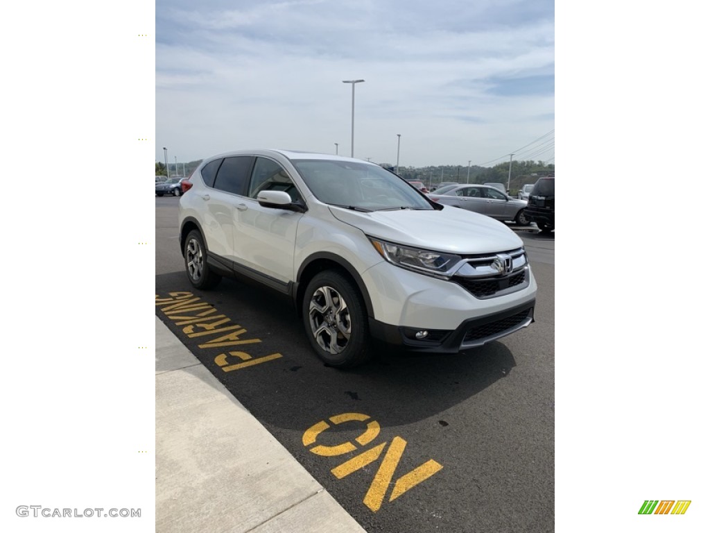 2019 CR-V EX AWD - Platinum White Pearl / Black photo #4