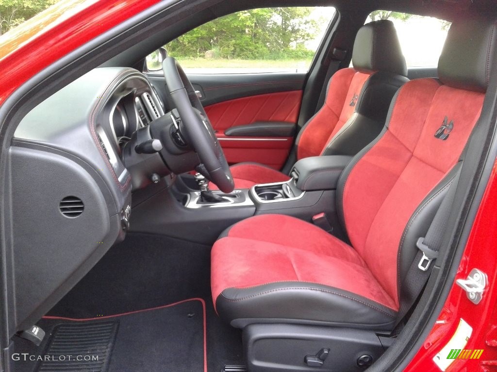 Ruby Red/Black Interior 2019 Dodge Charger R/T Scat Pack Photo #133153886