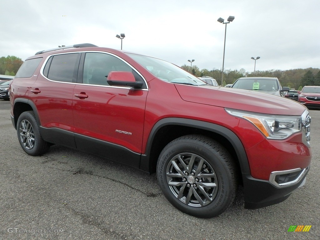 Red Quartz Tintcoat 2019 GMC Acadia SLT AWD Exterior Photo #133153923