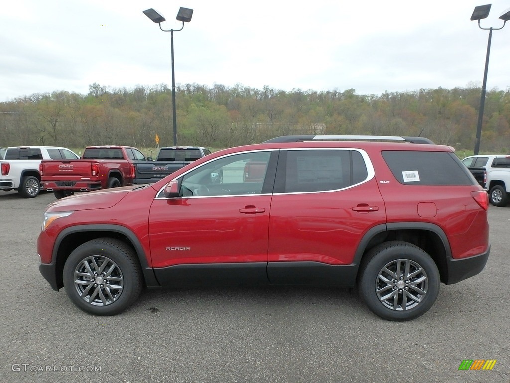Red Quartz Tintcoat 2019 GMC Acadia SLT AWD Exterior Photo #133154092