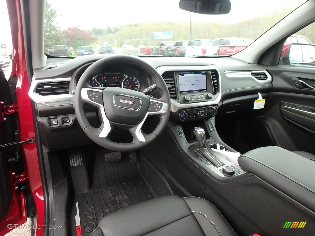 Jet Black Interior 2019 GMC Acadia SLT AWD Photo #133154210