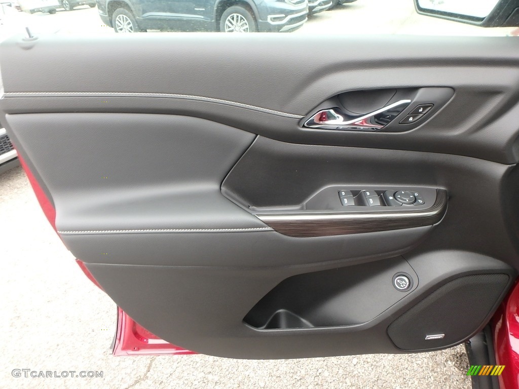 2019 GMC Acadia SLT AWD Jet Black Door Panel Photo #133154228