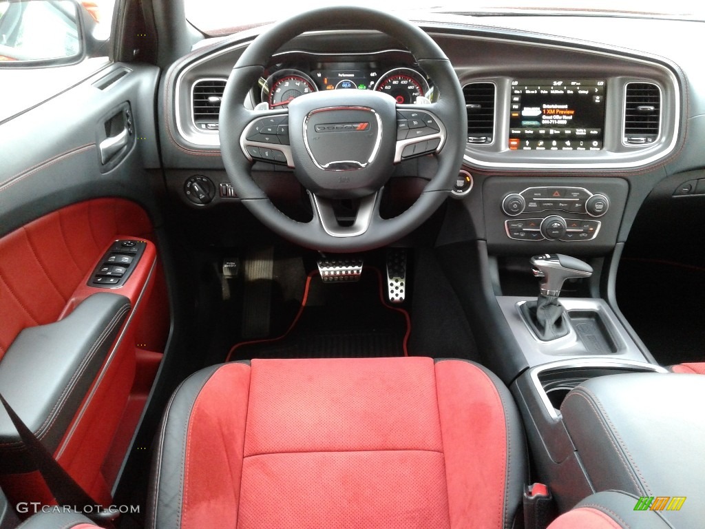 2019 Dodge Charger R/T Scat Pack Ruby Red/Black Dashboard Photo #133154456