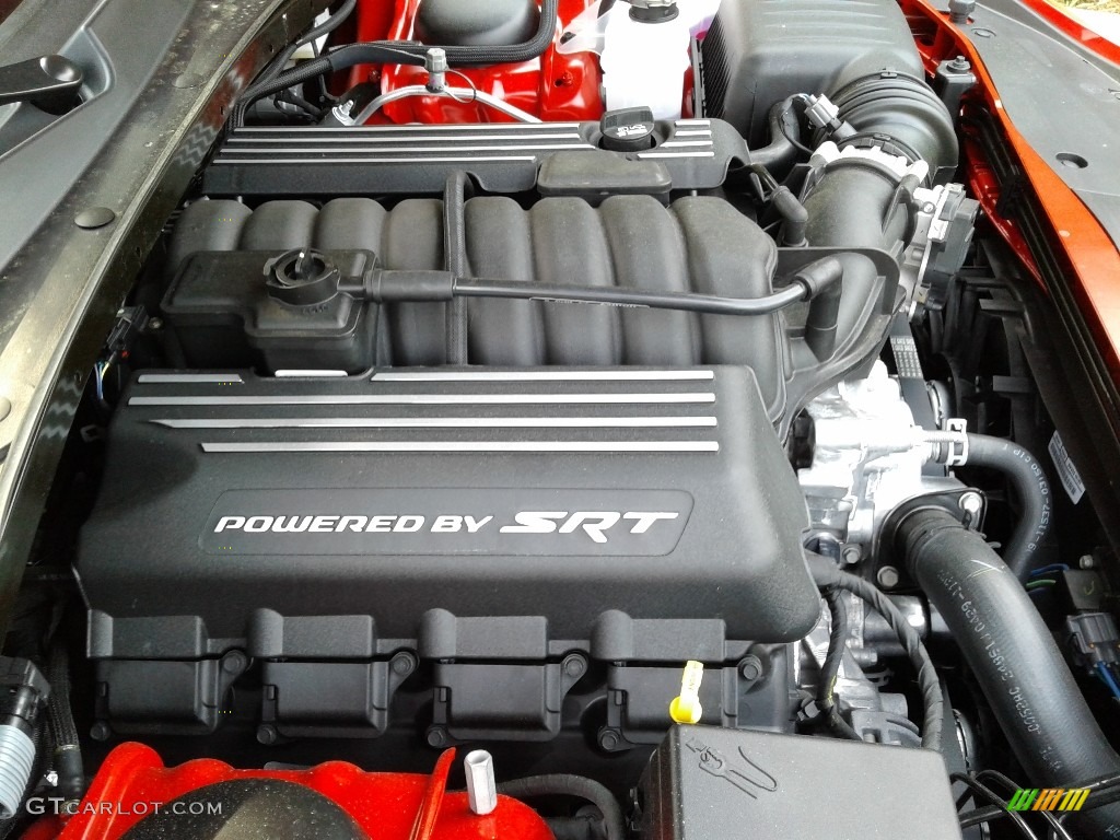 2019 Dodge Charger R/T Scat Pack 392 SRT 6.4 Liter HEMI OHV 16-Valve VVT MDS V8 Engine Photo #133154492