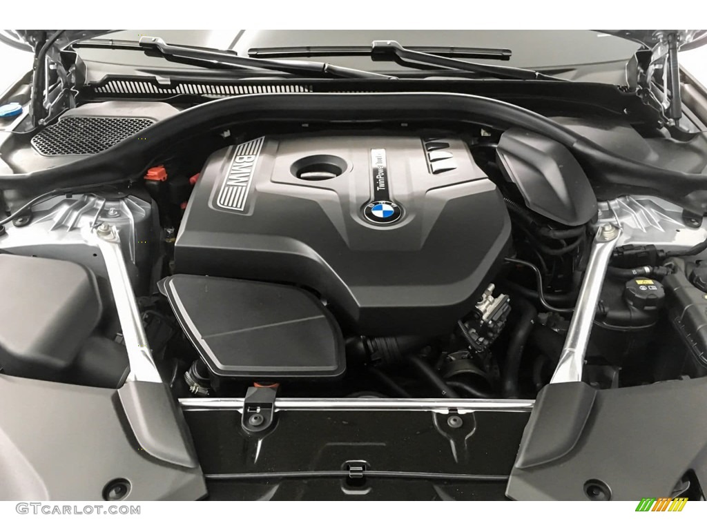 2019 5 Series 530i Sedan - Glacier Silver Metallic / Black photo #8