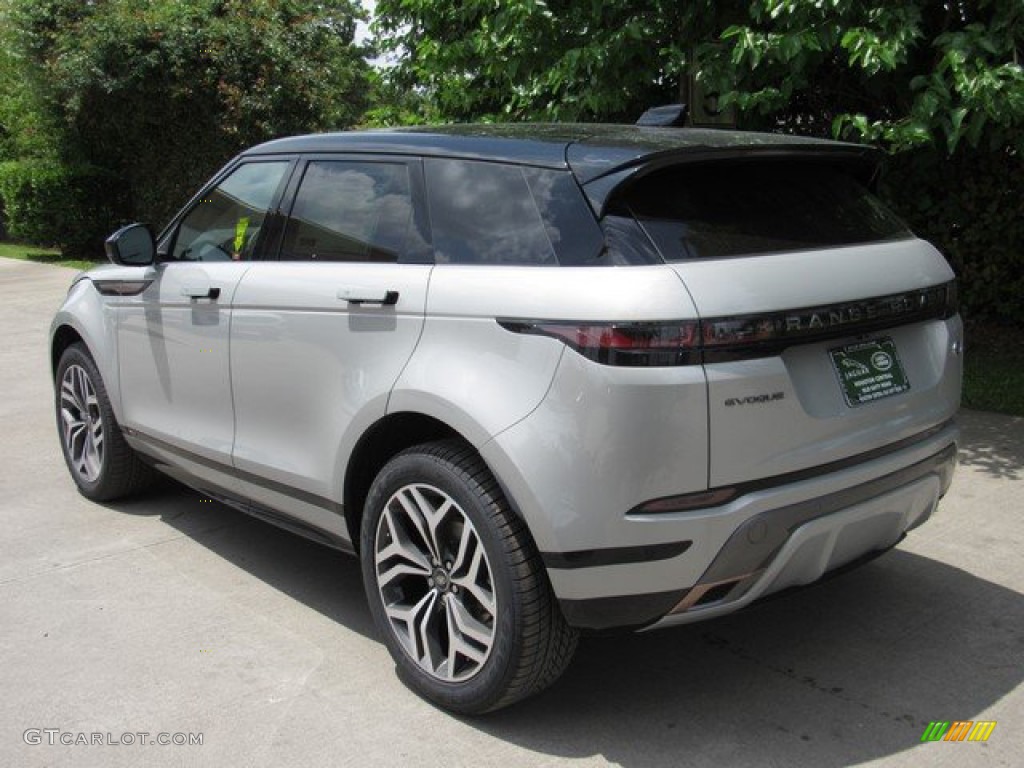 2020 Range Rover Evoque First Edition - Indus Silver Metallic / Cloud/Ebony photo #12