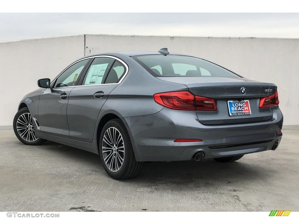 2019 5 Series 530i Sedan - Bluestone Metallic / Black photo #2