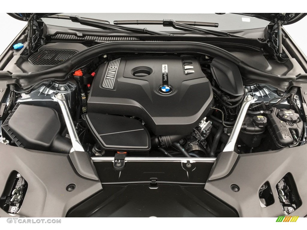 2019 5 Series 530i Sedan - Bluestone Metallic / Black photo #8