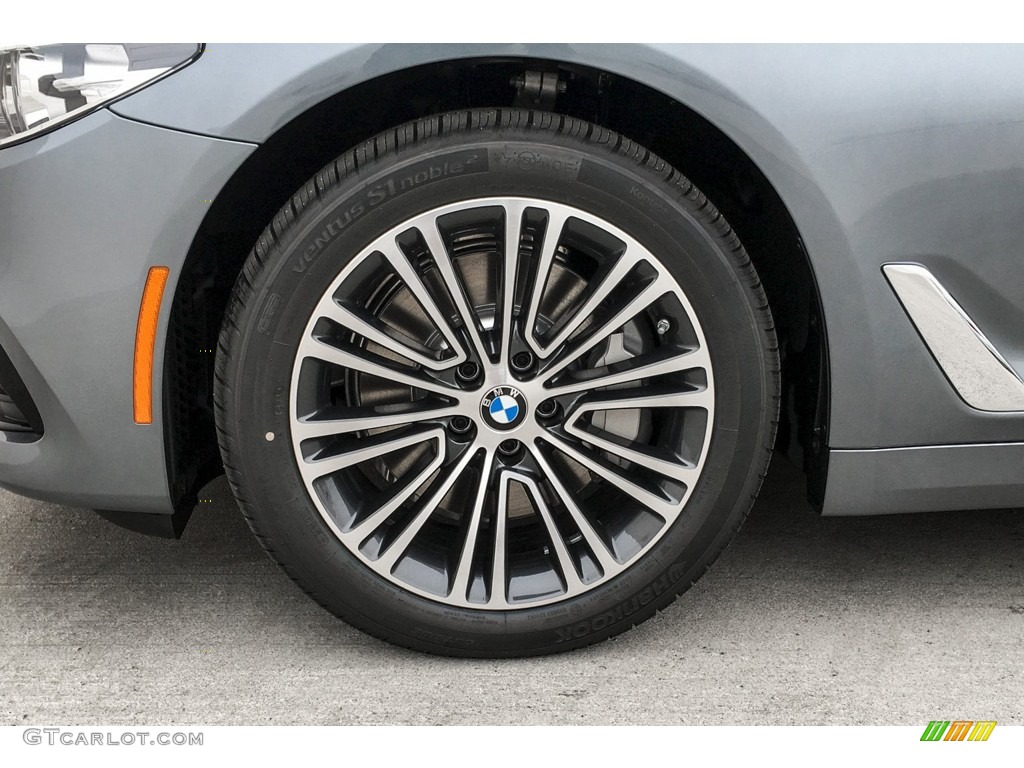 2019 5 Series 530i Sedan - Bluestone Metallic / Black photo #9