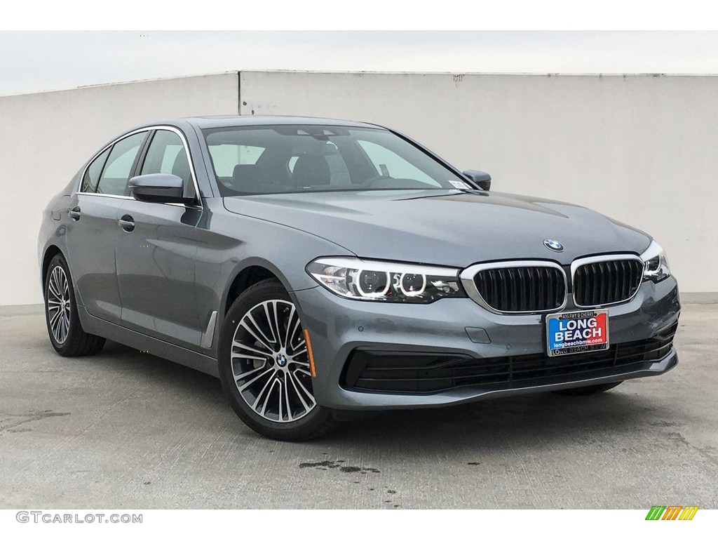 2019 5 Series 530i Sedan - Bluestone Metallic / Black photo #10