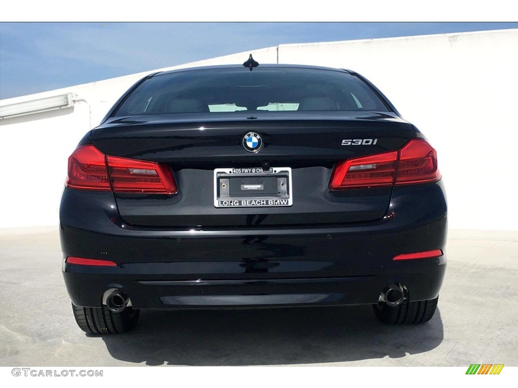 2019 5 Series 530i Sedan - Jet Black / Black photo #4