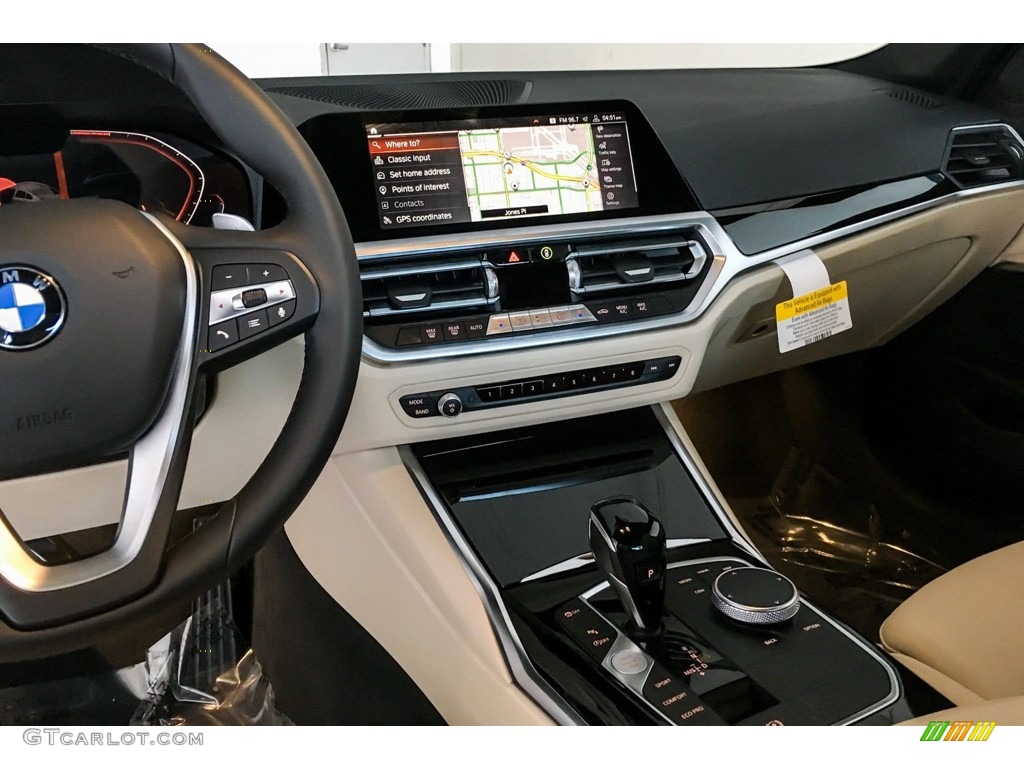 2019 3 Series 330i Sedan - Jet Black / Canberra Beige photo #6