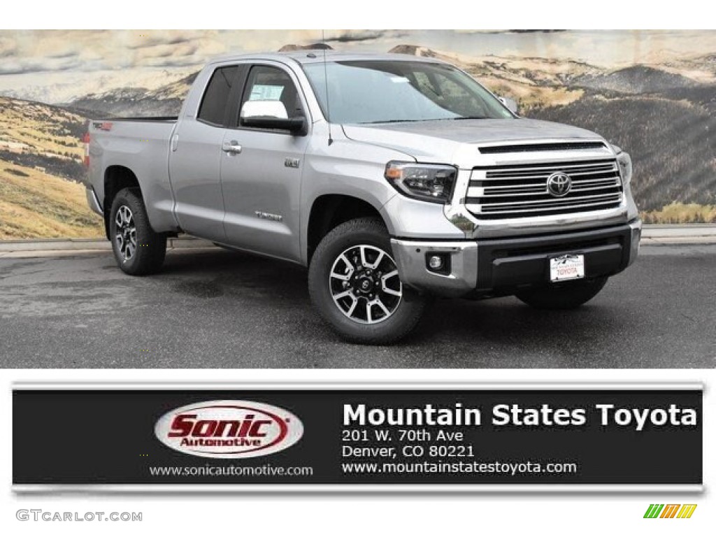 2019 Tundra Limited Double Cab 4x4 - Silver Sky Metallic / Graphite photo #1