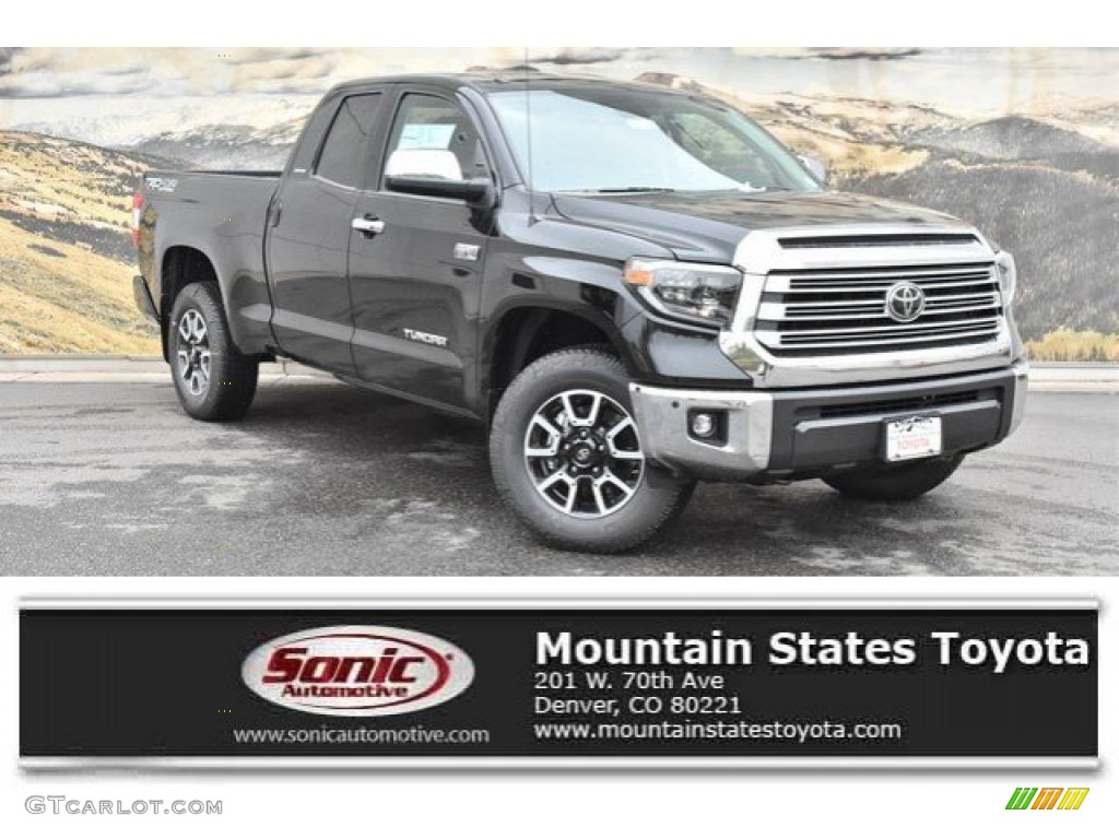 Midnight Black Metallic Toyota Tundra