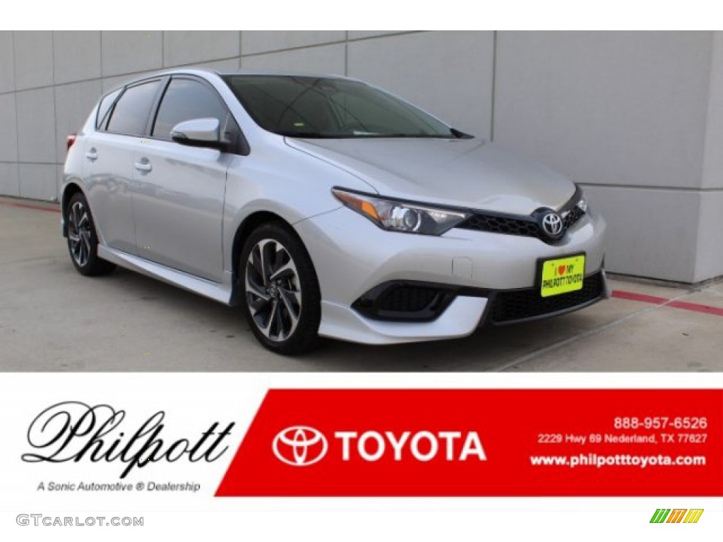 2017 Corolla iM  - Classic Silver Metallic / Black photo #1
