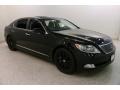 Obsidian Black 2009 Lexus LS 460 L AWD