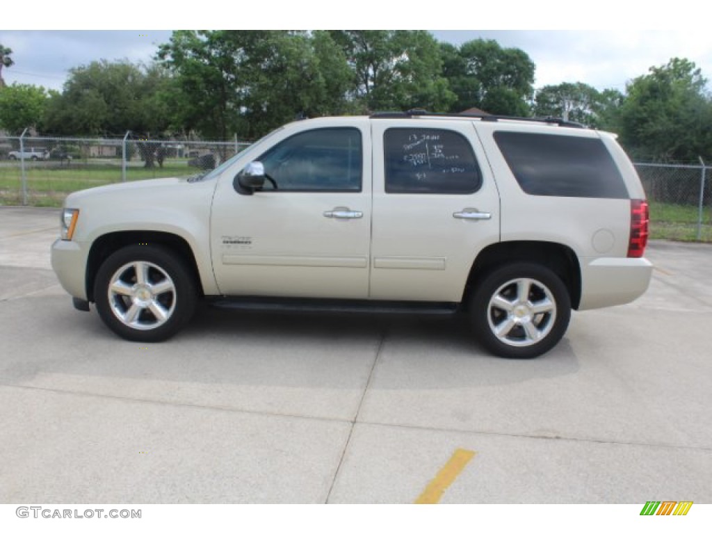 2013 Tahoe LS - Champagne Silver Metallic / Ebony photo #6