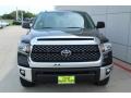 2019 Midnight Black Metallic Toyota Tundra TSS Off Road CrewMax 4x4  photo #3