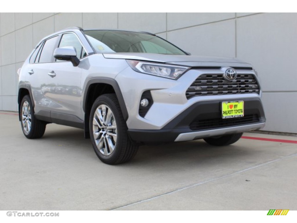 2019 RAV4 Limited - Silver Sky Metallic / Light Gray photo #2