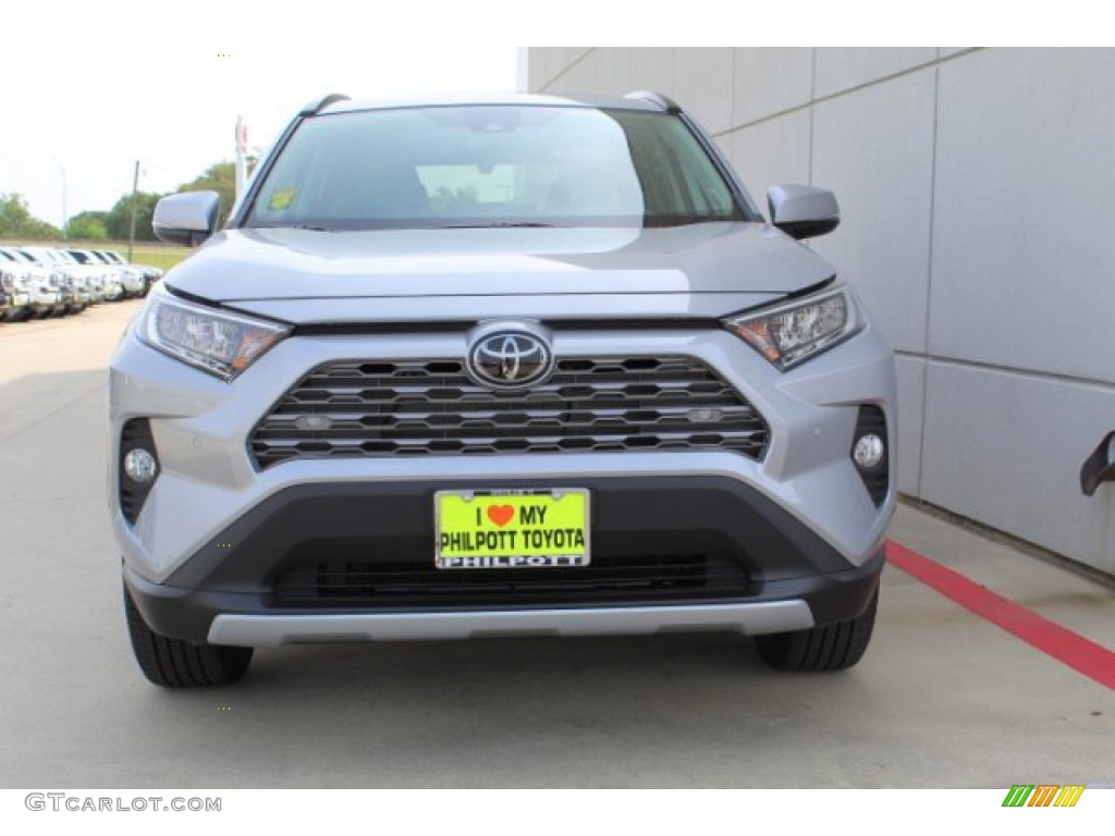2019 RAV4 Limited - Silver Sky Metallic / Light Gray photo #3