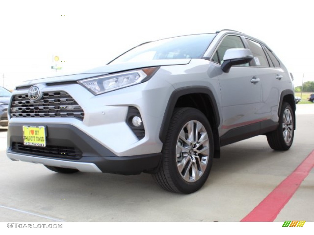 2019 RAV4 Limited - Silver Sky Metallic / Light Gray photo #4