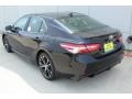 2019 Midnight Black Metallic Toyota Camry SE  photo #6