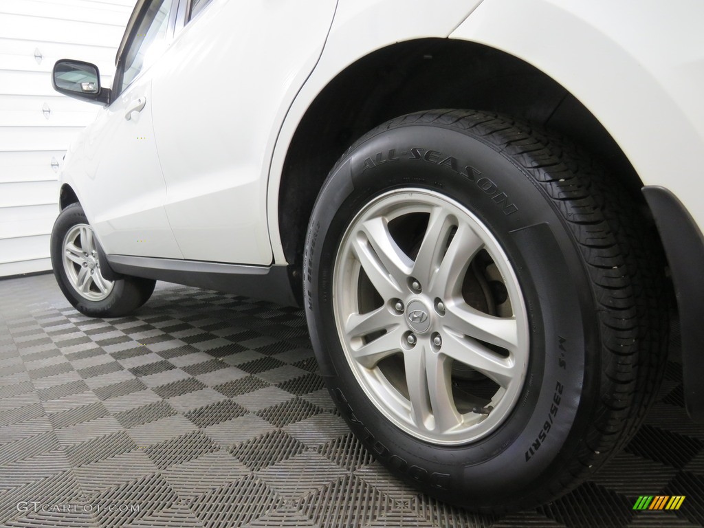 2010 Santa Fe GLS - Pearl White / Gray photo #13