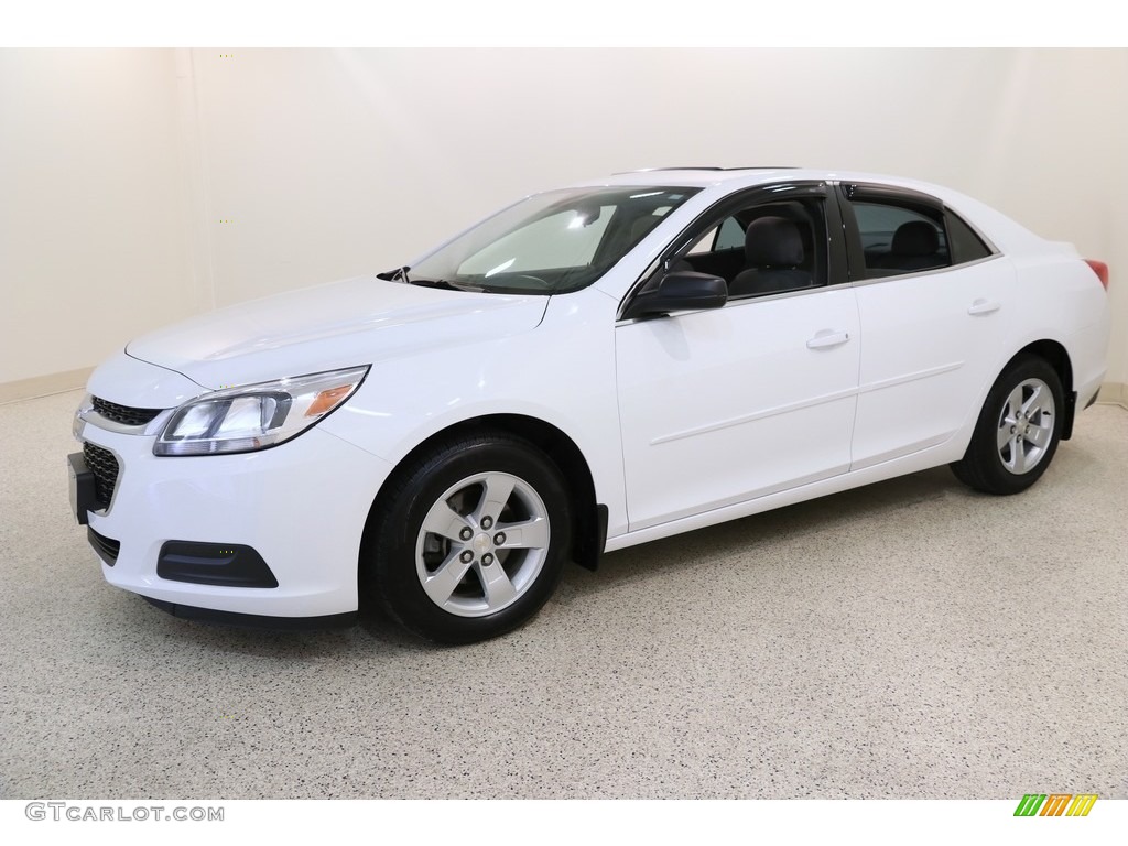 2016 Malibu Limited LS - Summit White / Jet Black/Titanium photo #3