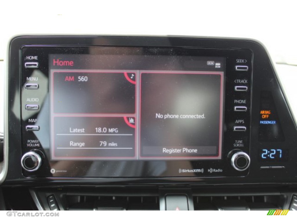 2019 C-HR XLE - Blue Flame / Black photo #8