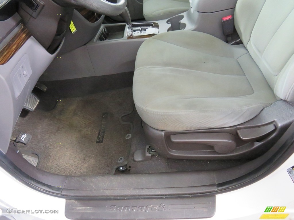 2010 Santa Fe GLS - Pearl White / Gray photo #33