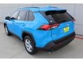 2019 Blue Flame Toyota RAV4 XLE  photo #6