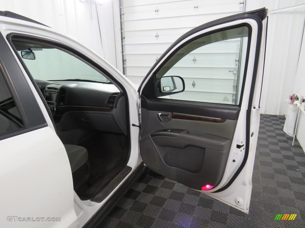 2010 Santa Fe GLS - Pearl White / Gray photo #42
