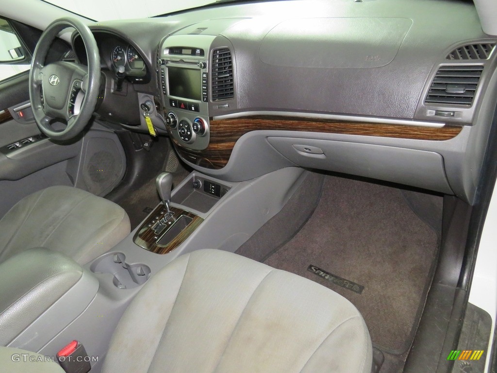 2010 Santa Fe GLS - Pearl White / Gray photo #44