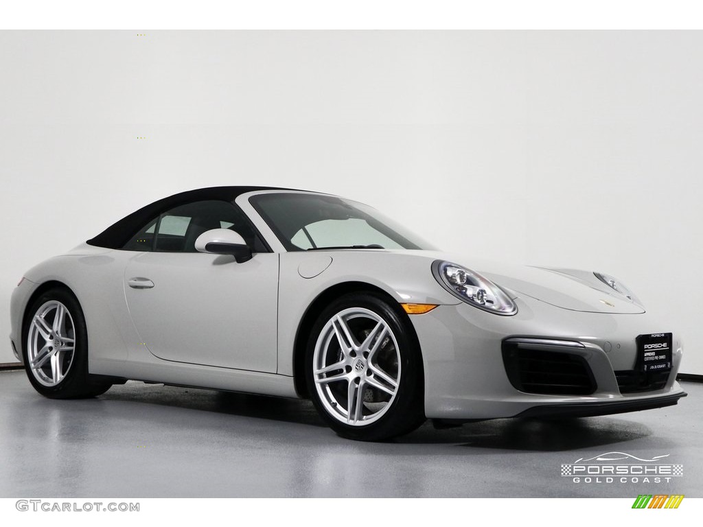 2018 911 Carrera Cabriolet - Chalk / Black photo #30