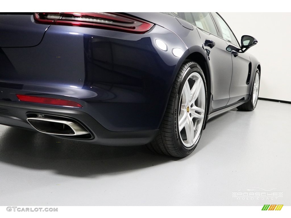 2019 Panamera 4 - Night Blue Metallic / Black/Luxor Beige photo #10