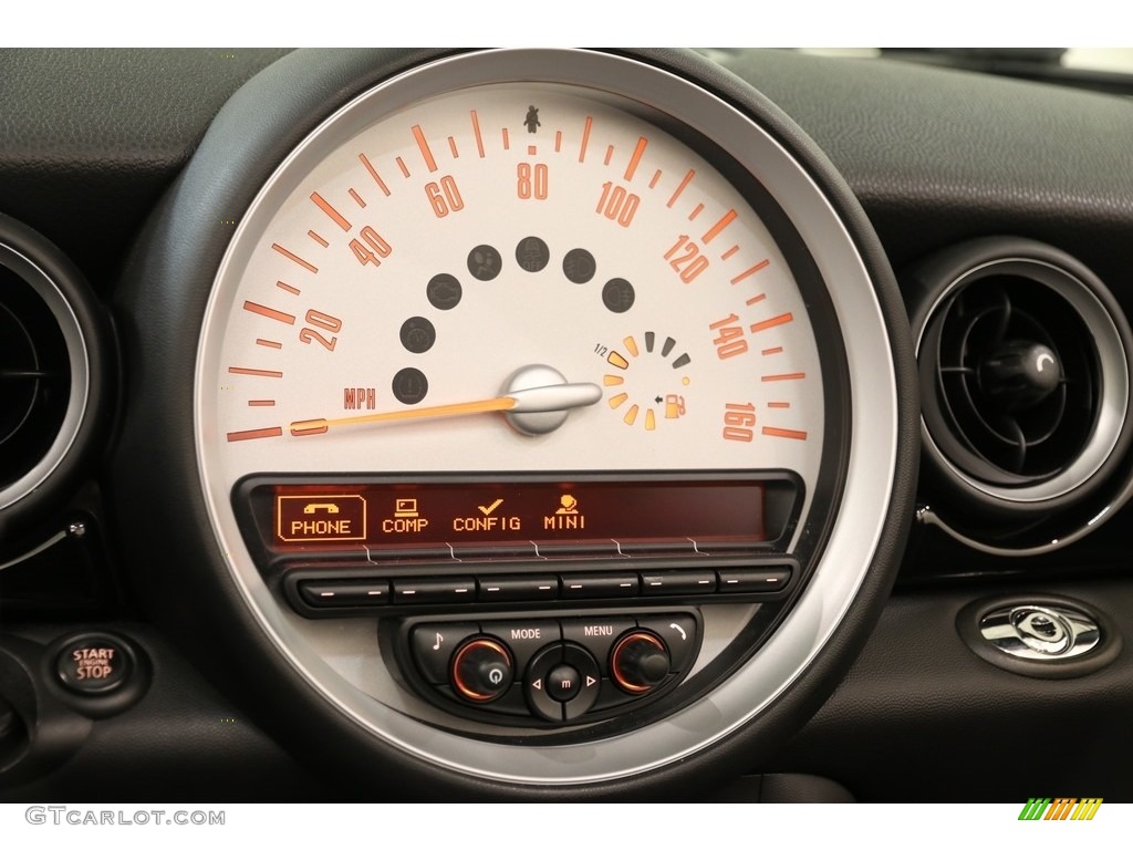 2013 Cooper Roadster - Chili Red / Carbon Black photo #12
