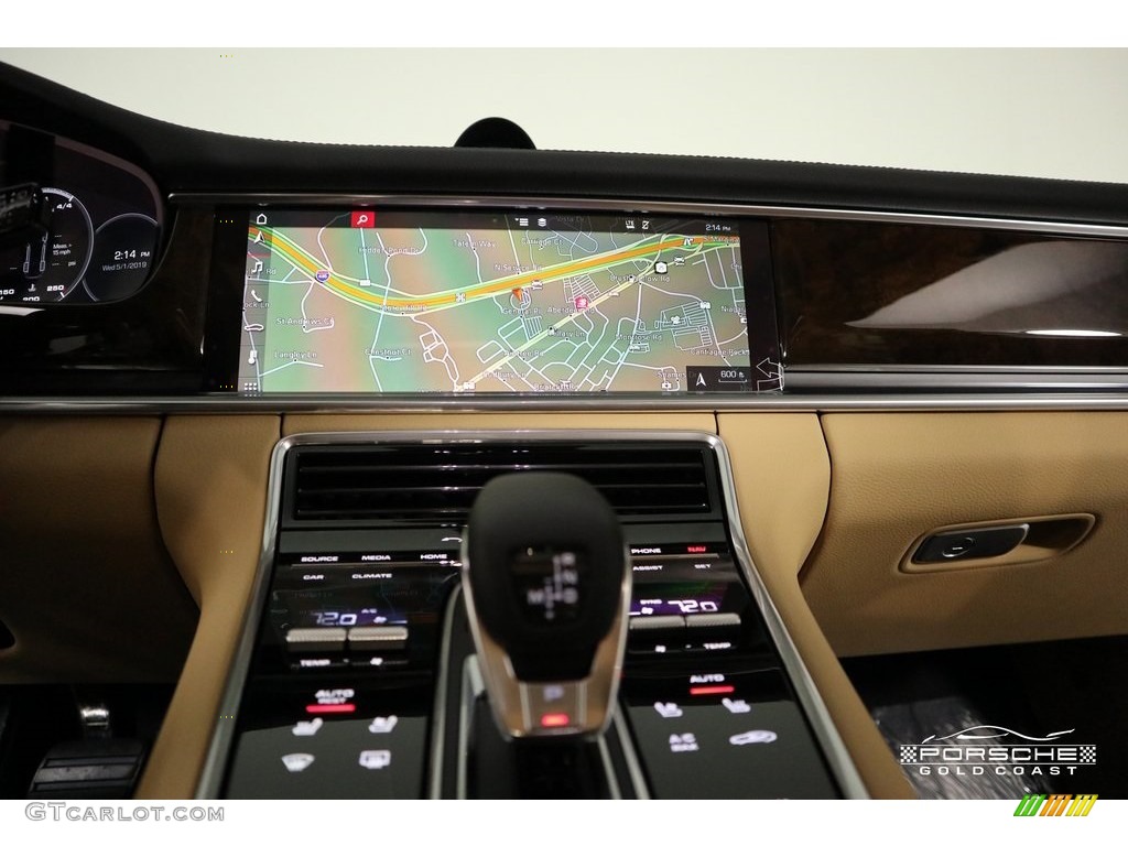 2019 Panamera 4 - Night Blue Metallic / Black/Luxor Beige photo #21