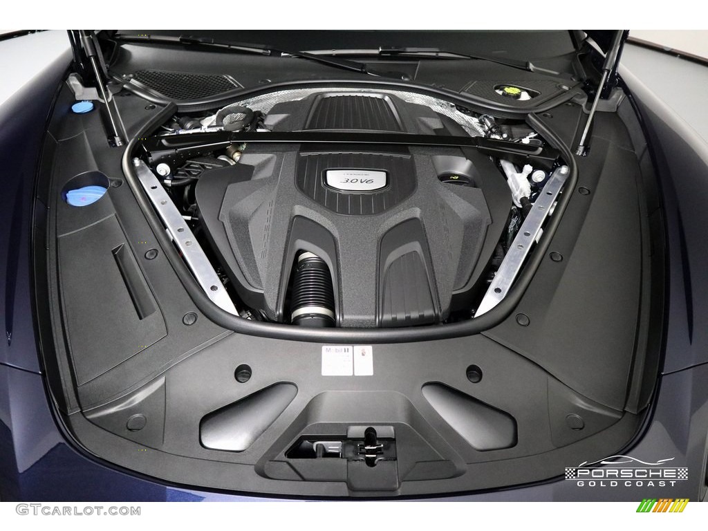 2019 Panamera 4 - Night Blue Metallic / Black/Luxor Beige photo #29