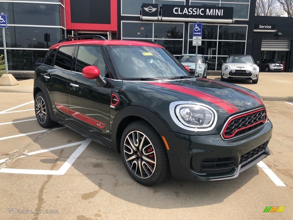 2019 Countryman John Cooper Works All4 - JCW Rebel Green / JCW Carbon Black w/Dinamica photo #1