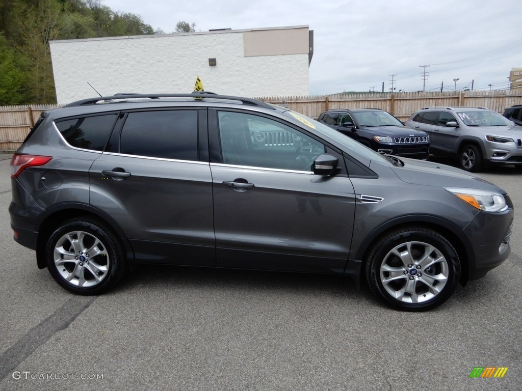 2013 Escape SEL 2.0L EcoBoost 4WD - Sterling Gray Metallic / Charcoal Black photo #7