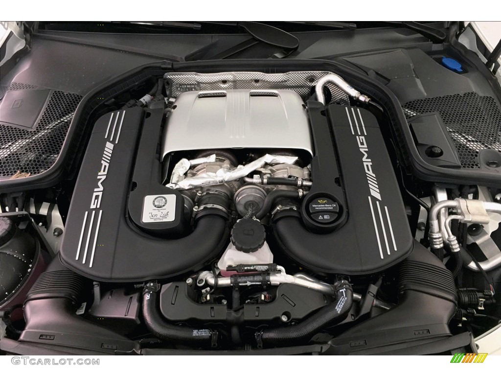 2019 Mercedes-Benz C AMG 63 S Coupe 4.0 Liter biturbo DOHC 32-Valve VVT V8 Engine Photo #133163501