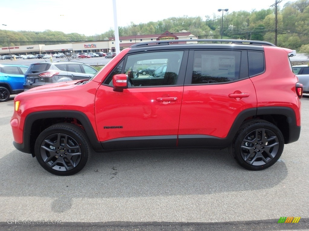 2019 Renegade Latitude 4x4 - Colorado Red / Black photo #2