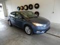 2018 Blue Metallic Ford Focus Titanium Hatch #133146519