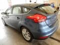 2018 Blue Metallic Ford Focus Titanium Hatch  photo #9