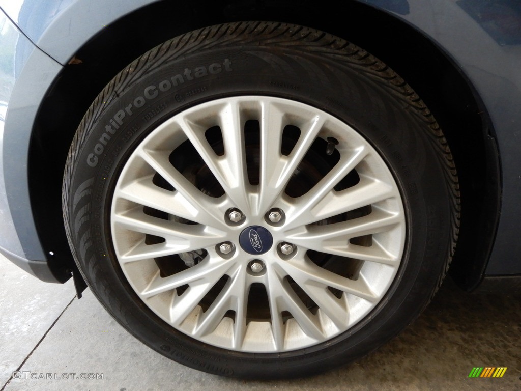 2018 Focus Titanium Hatch - Blue Metallic / Medium Soft Ceramic photo #13