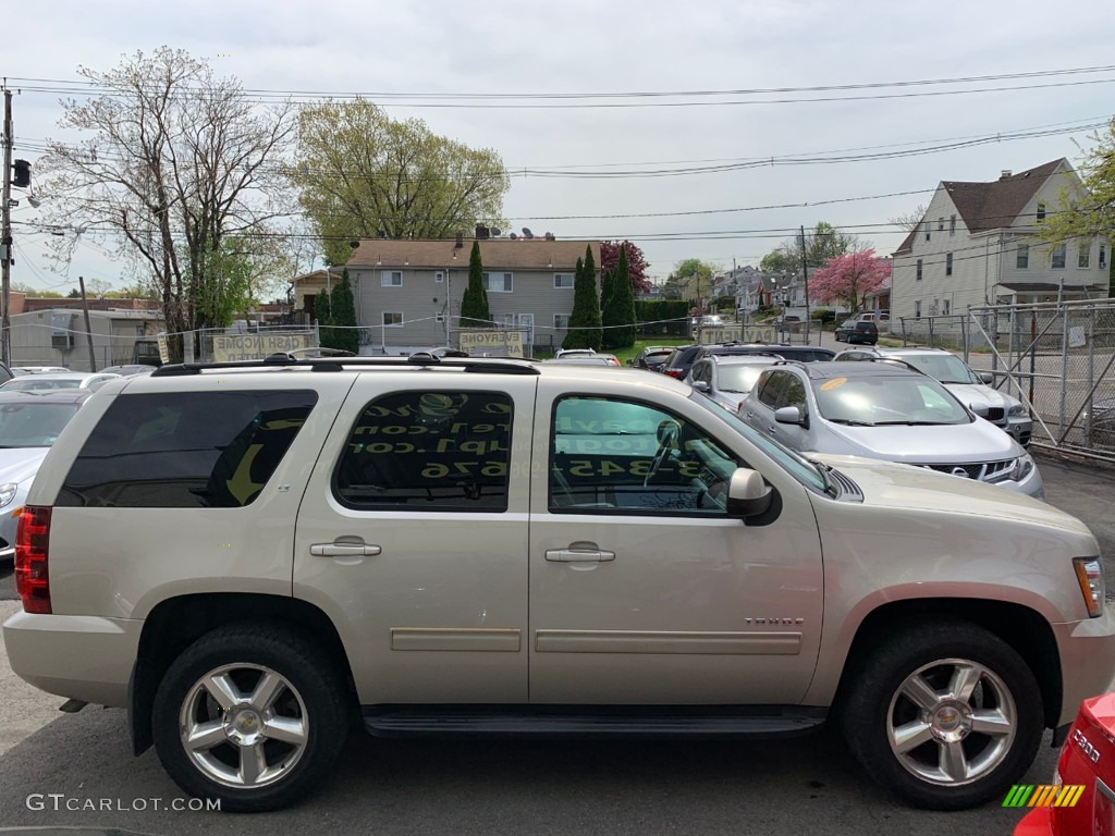 2013 Tahoe LT 4x4 - Champagne Silver Metallic / Light Cashmere/Dark Cashmere photo #4