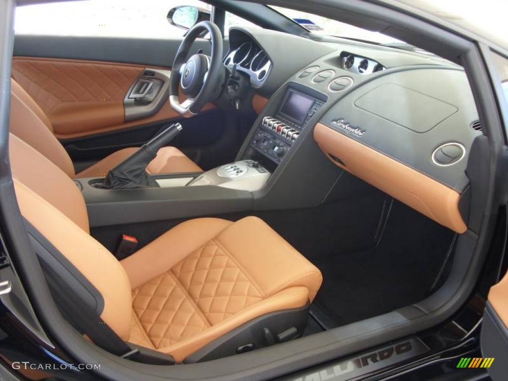 2009 Lamborghini Gallardo LP560-4 Coupe Marrone Janus Dashboard Photo #13316664