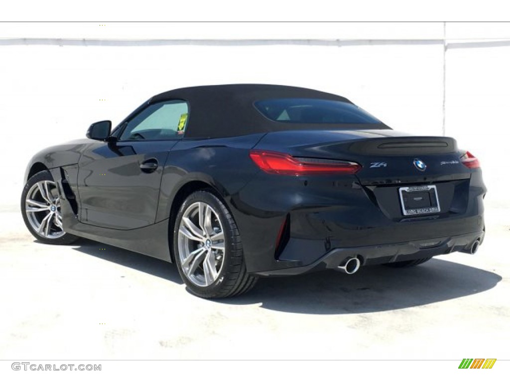 2019 Z4 sDrive30i - Black Sapphire Metallic / Magma Red photo #3