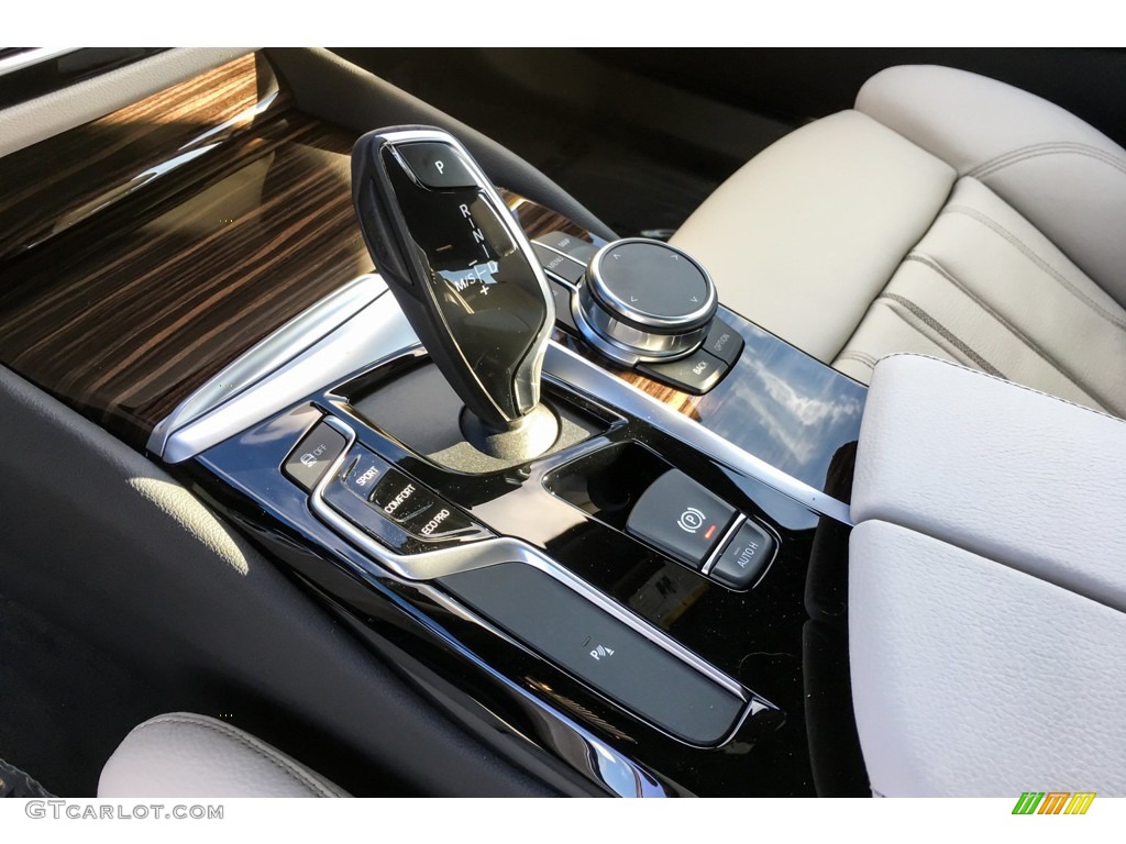 2019 5 Series 530i Sedan - Mediterranean Blue Metallic / Ivory White photo #7